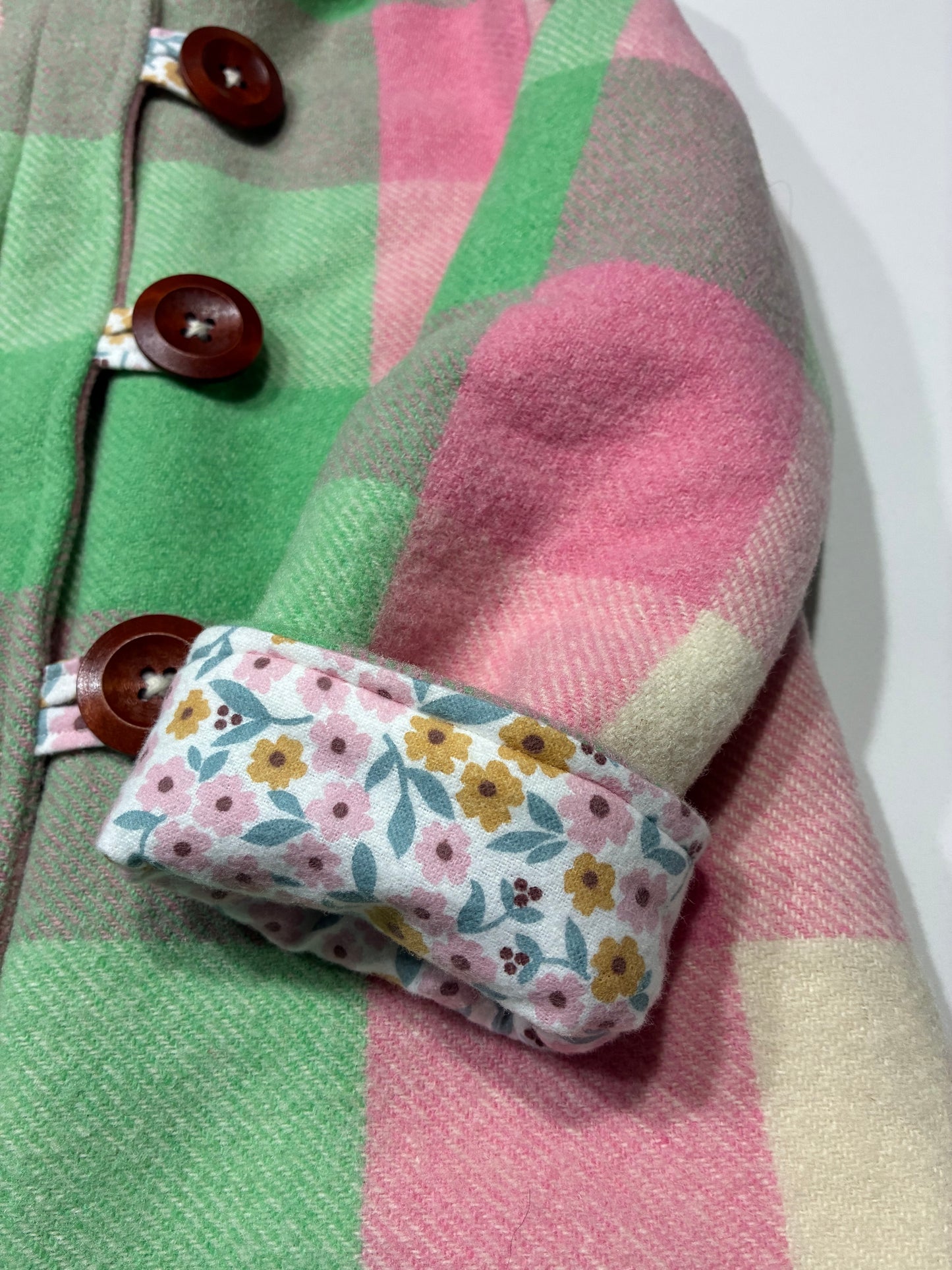 Size 2 Pixie Hood Wool Coat