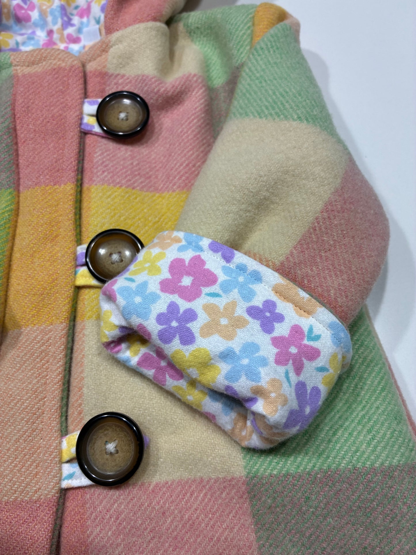 Size 1 Pixie Hood Wool Coat