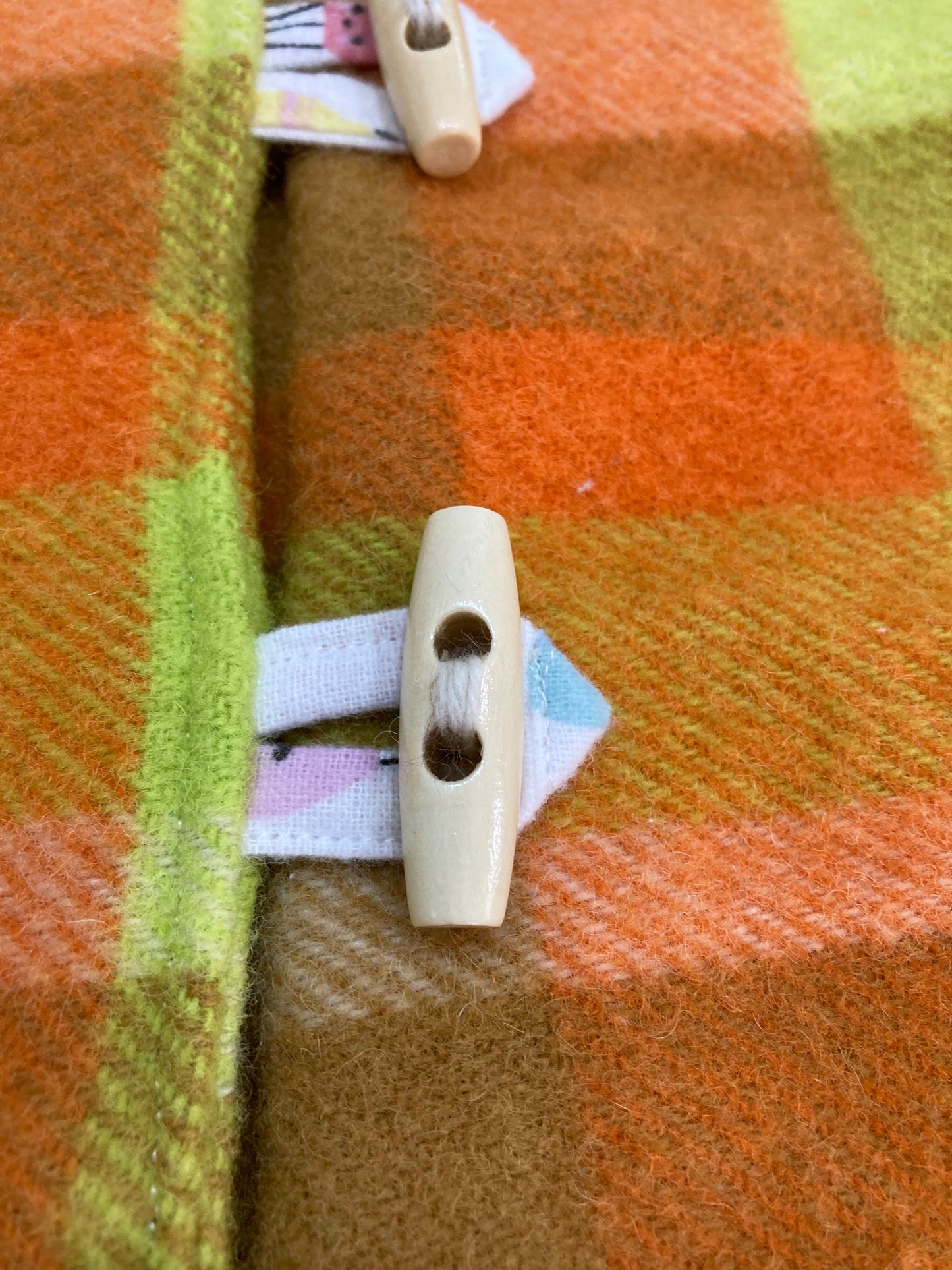 Size 1 Round Hood Wool Coat