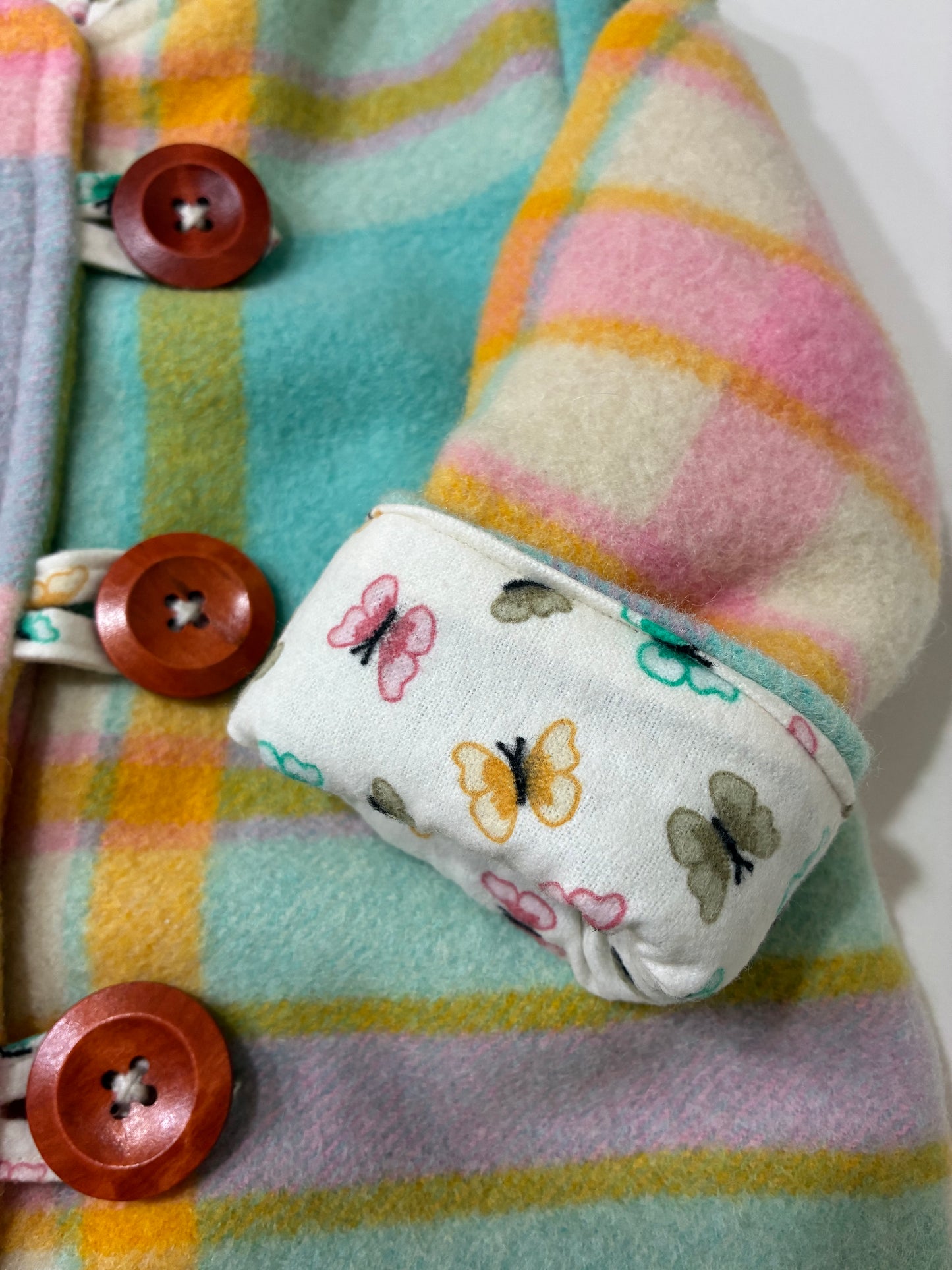 Size 1 Pixie Hood Wool Coat