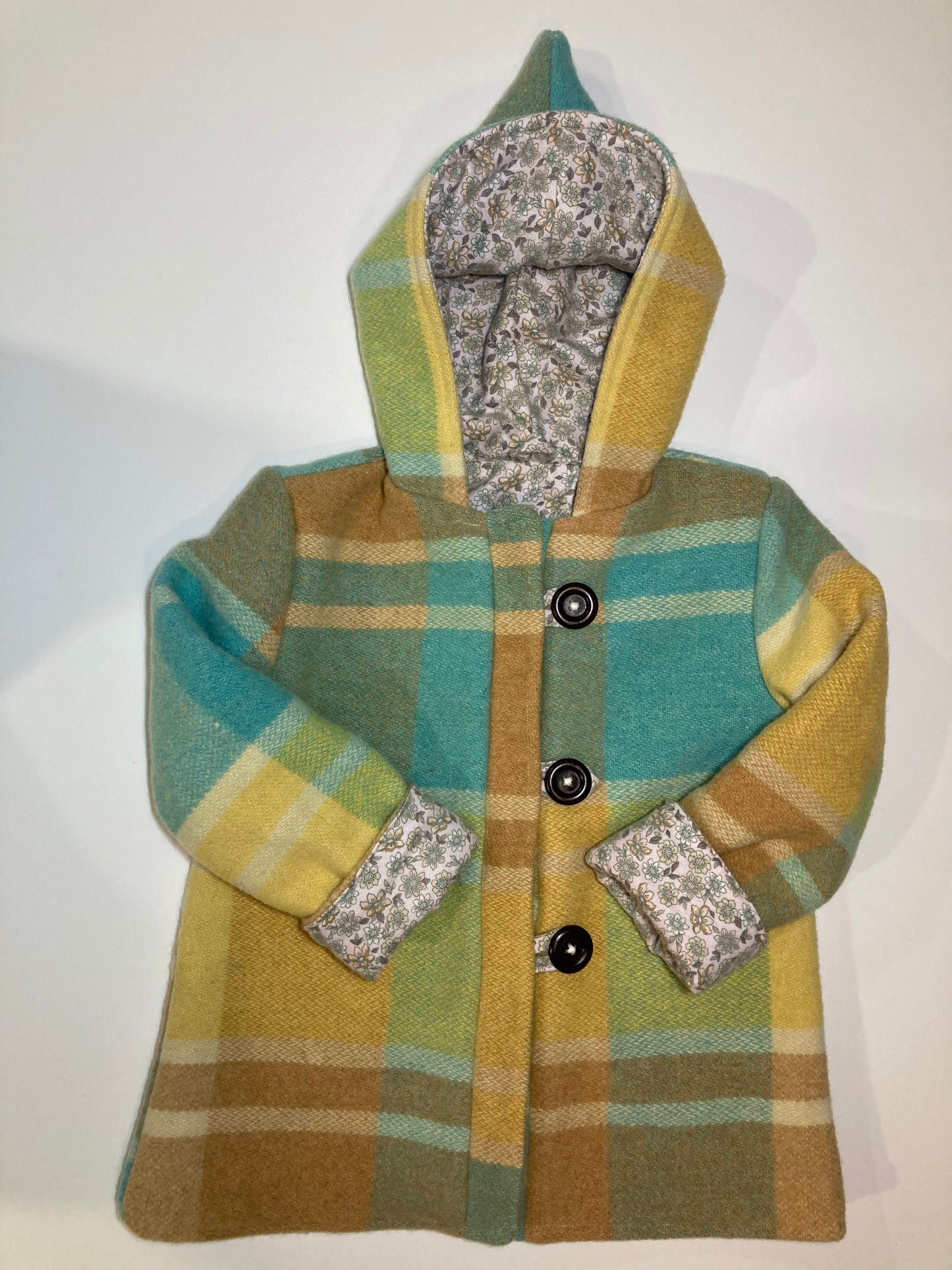 Size 5 Pixie Hood Wool coat