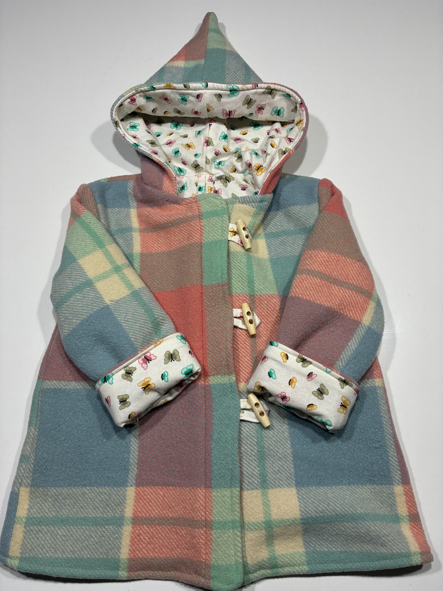 Size 4 Pixie Hood Wool Coat