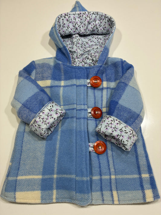 Size 2 Pixie Hood Wool Coat