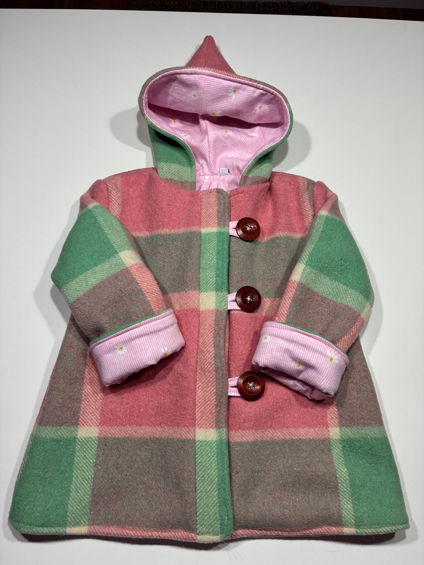 Size 4 Pixie Hood Wool Coat