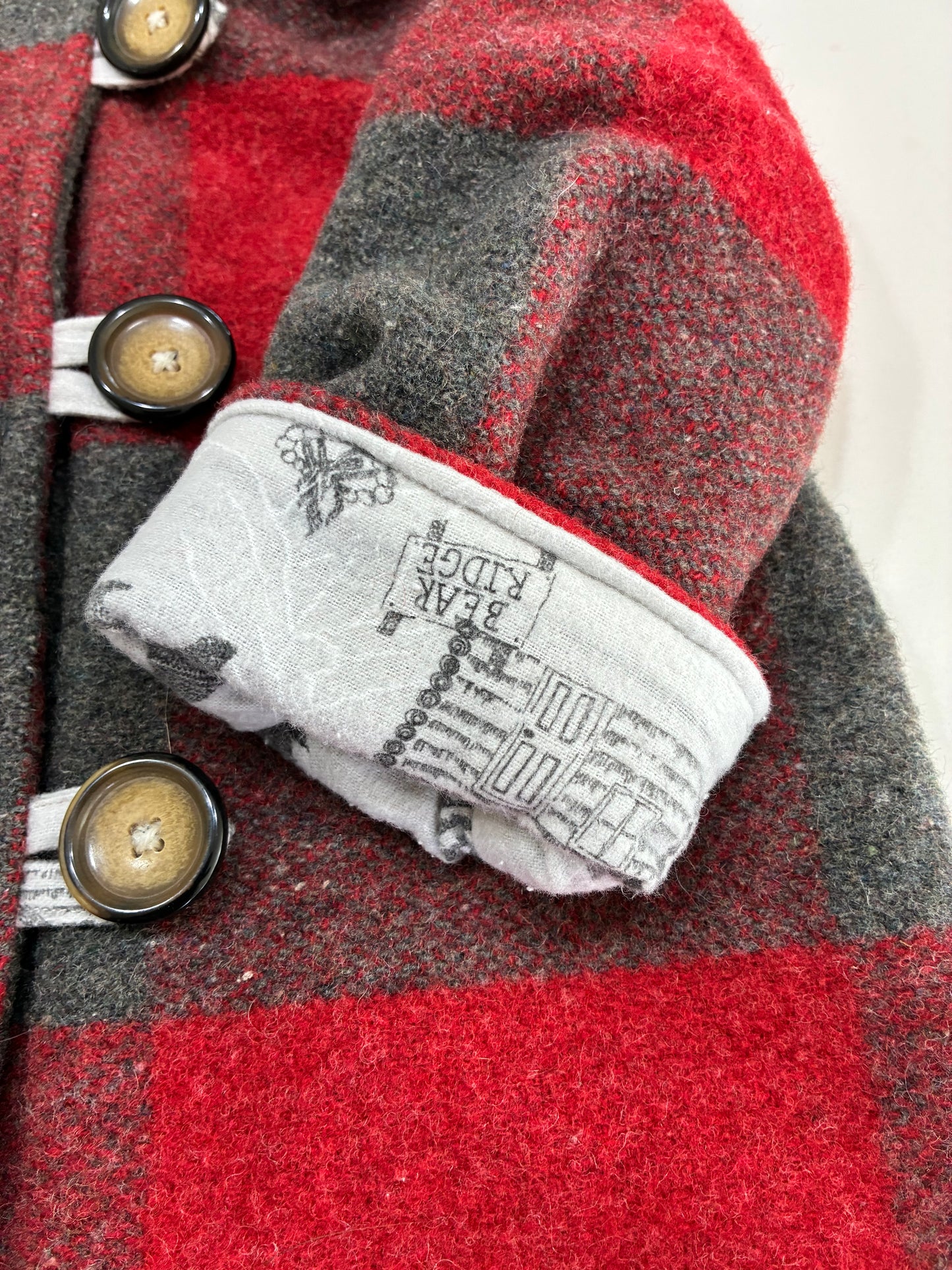 Size 2 Round Hood Wool Coat