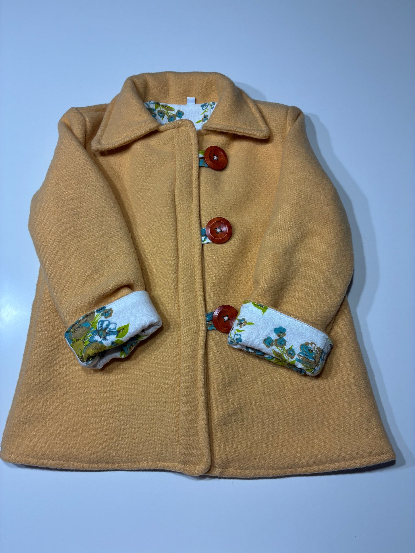 Size 5 Pixie Hood Wool Coat