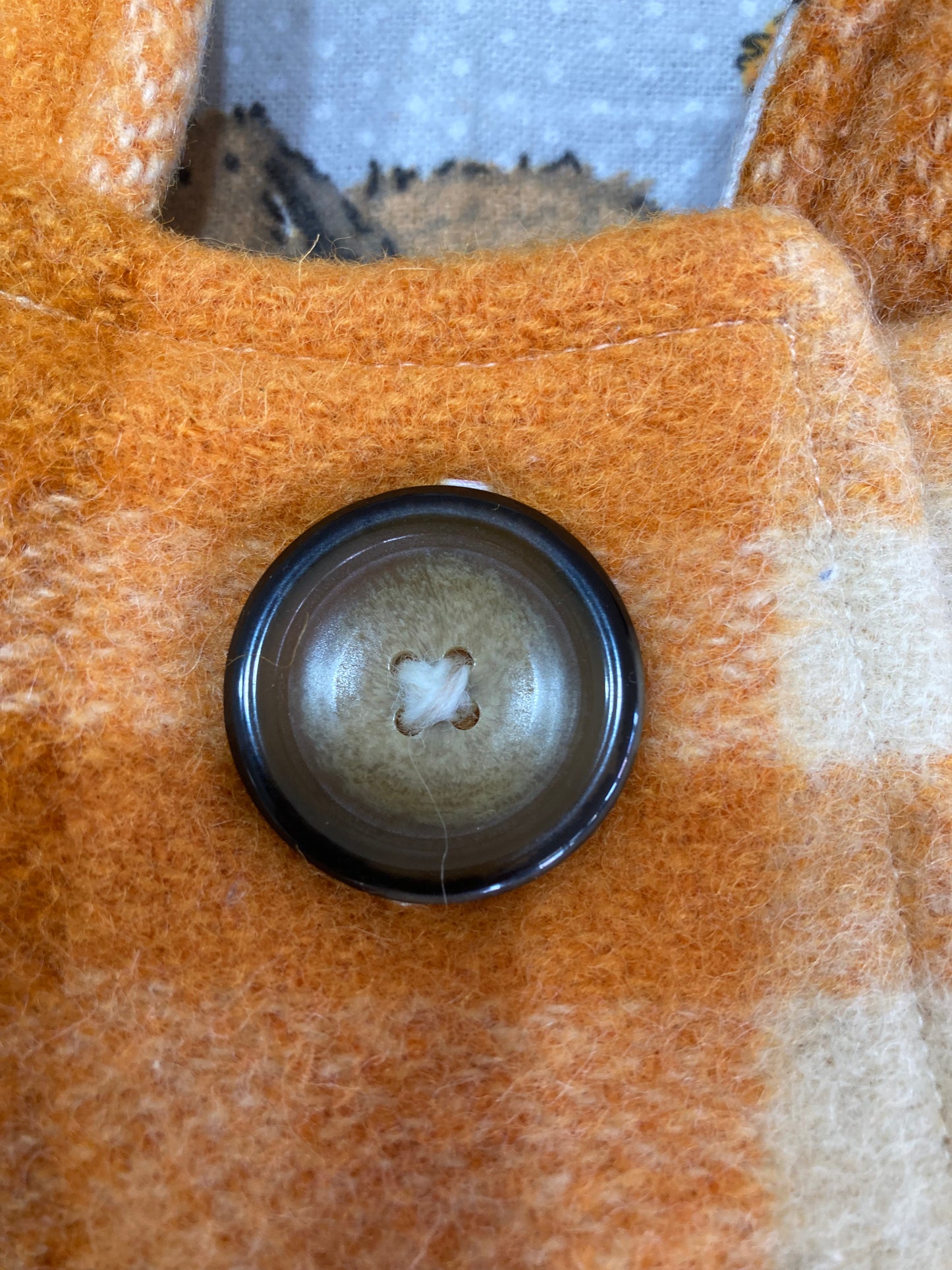 Size 2 Round Hood Wool Vest