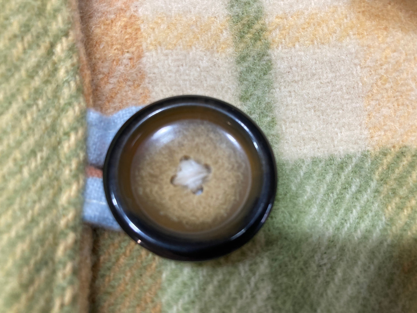 Size 1 Round Hood Wool Coat