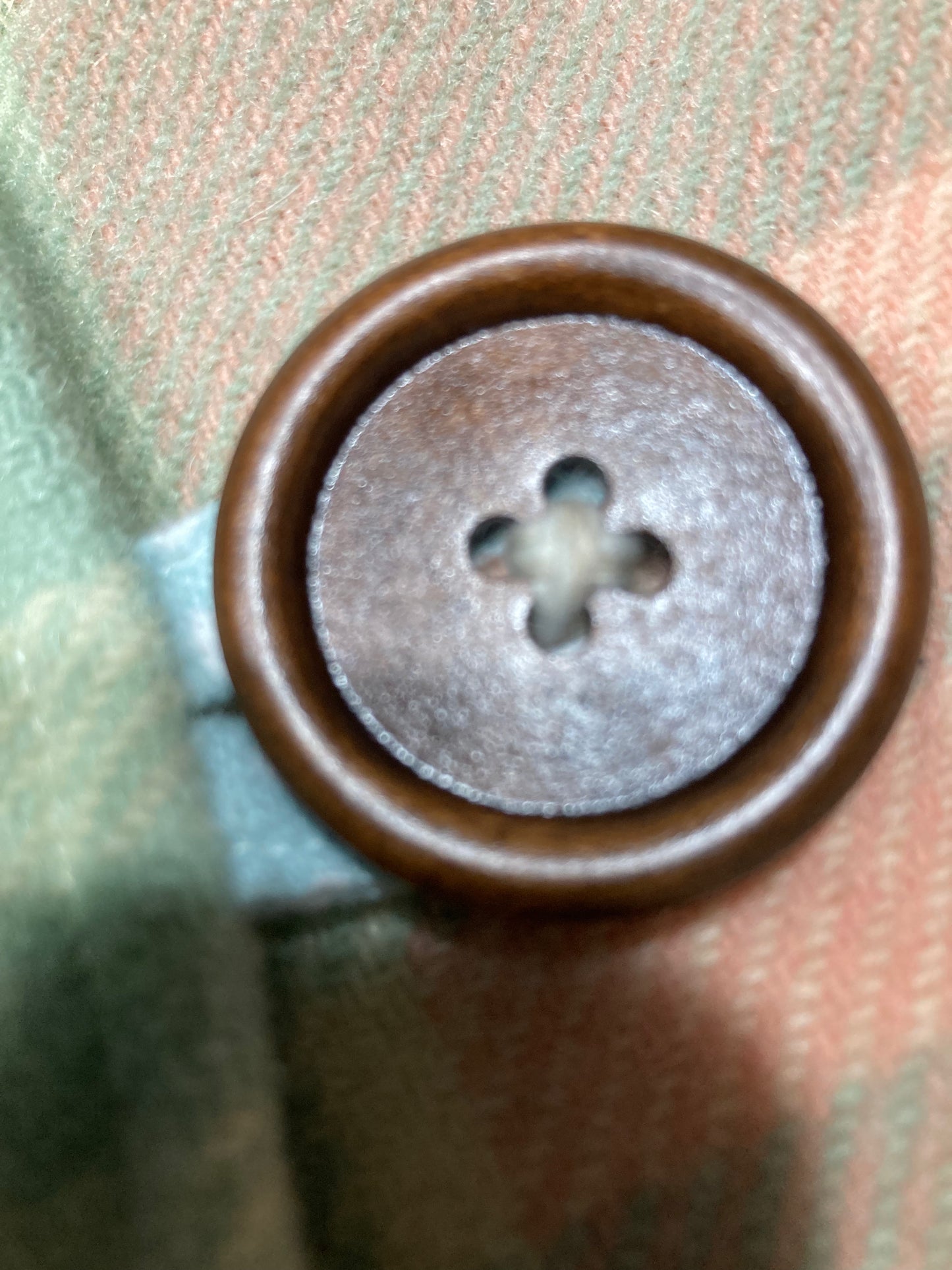 Size 4 Round Hood Wool Coat