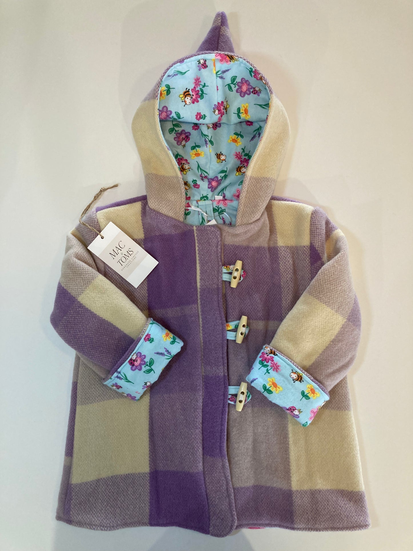 Size 4 Pixie Hood Wool Coat